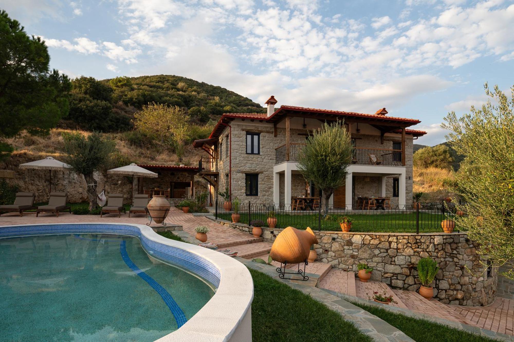 Lithos Villas Apollon Sykia Chalkidikis Exterior foto