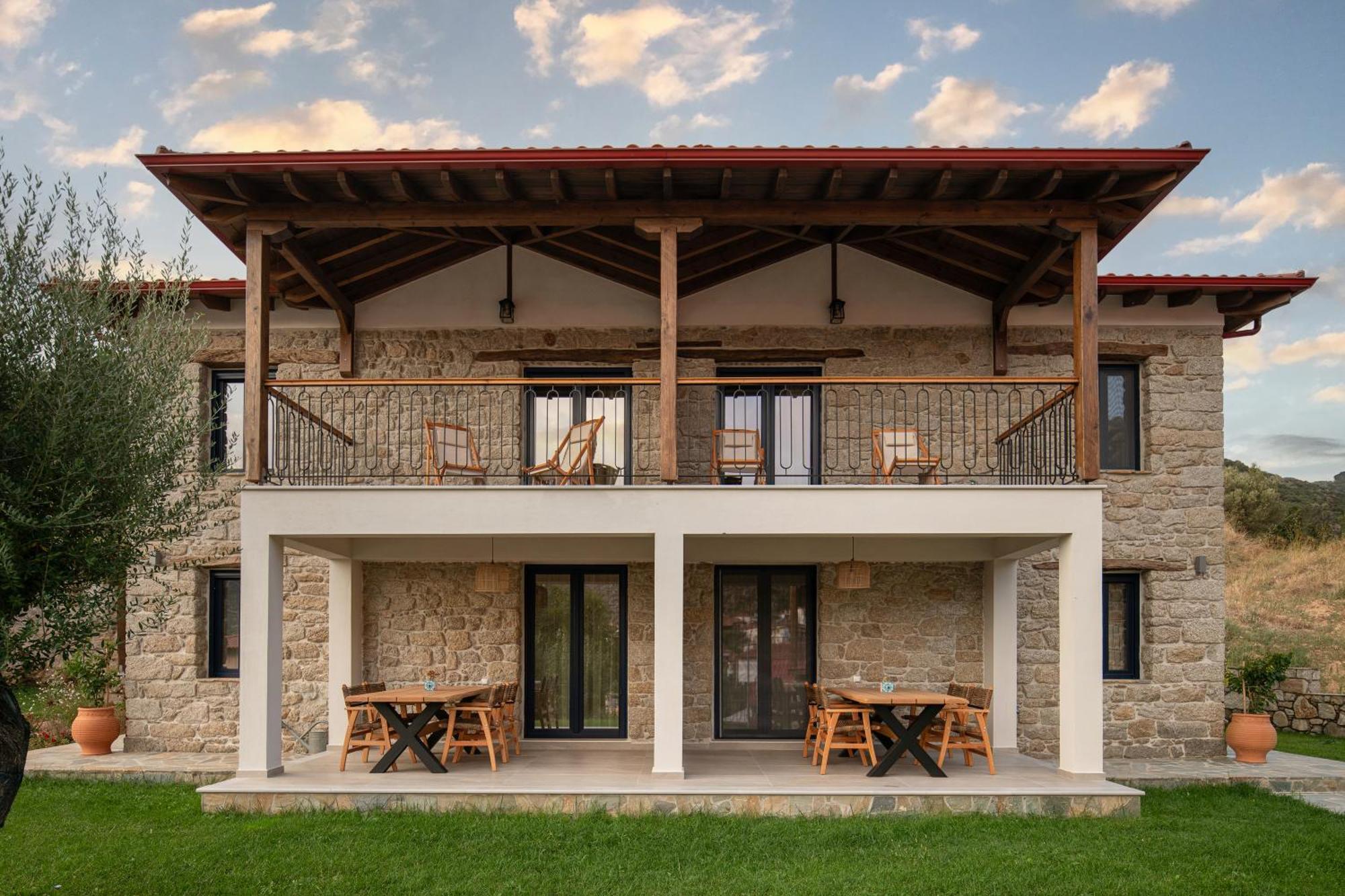 Lithos Villas Apollon Sykia Chalkidikis Exterior foto